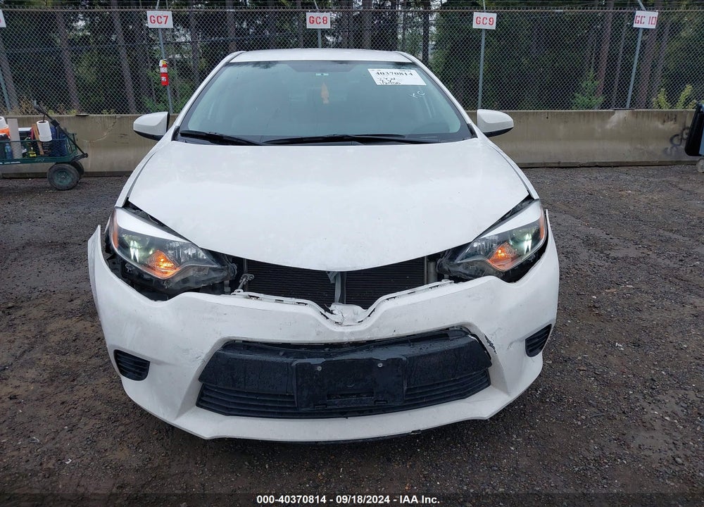 2014 TOYOTA COROLLA LE VIN: 2T1BURHE3EC179228