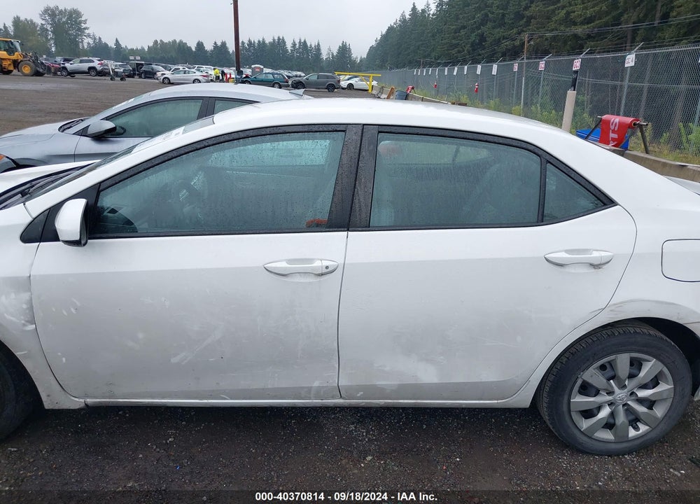 2014 TOYOTA COROLLA LE VIN: 2T1BURHE3EC179228