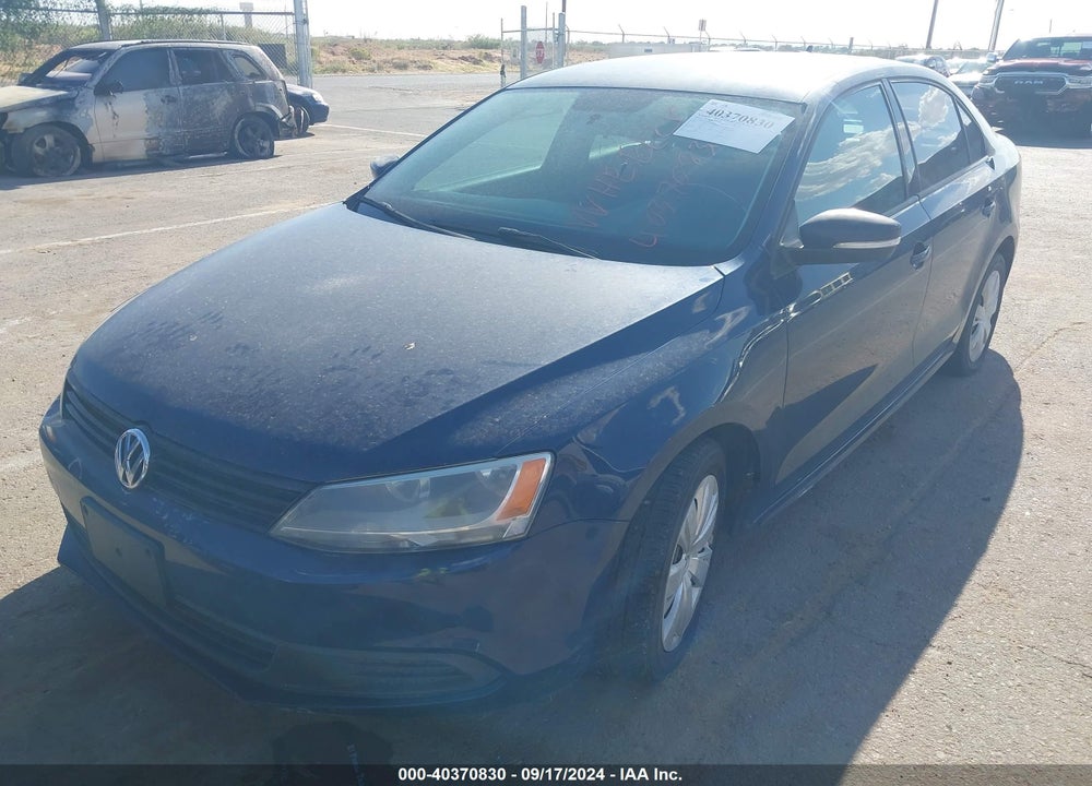 2014 VOLKSWAGEN JETTA 1.8T SE VIN: 3VWD17AJXEM262818