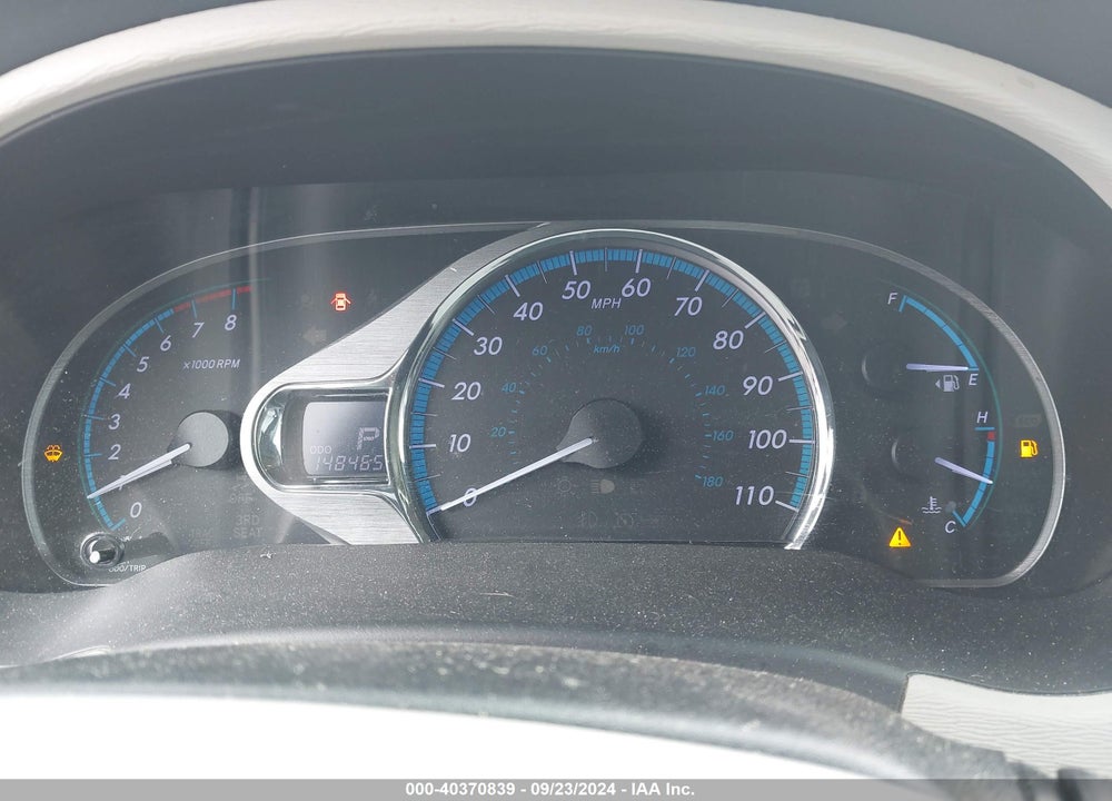 2012 TOYOTA SIENNA XLE V6 8 PASSENGER VIN: 5TDYK3DC0CS179676