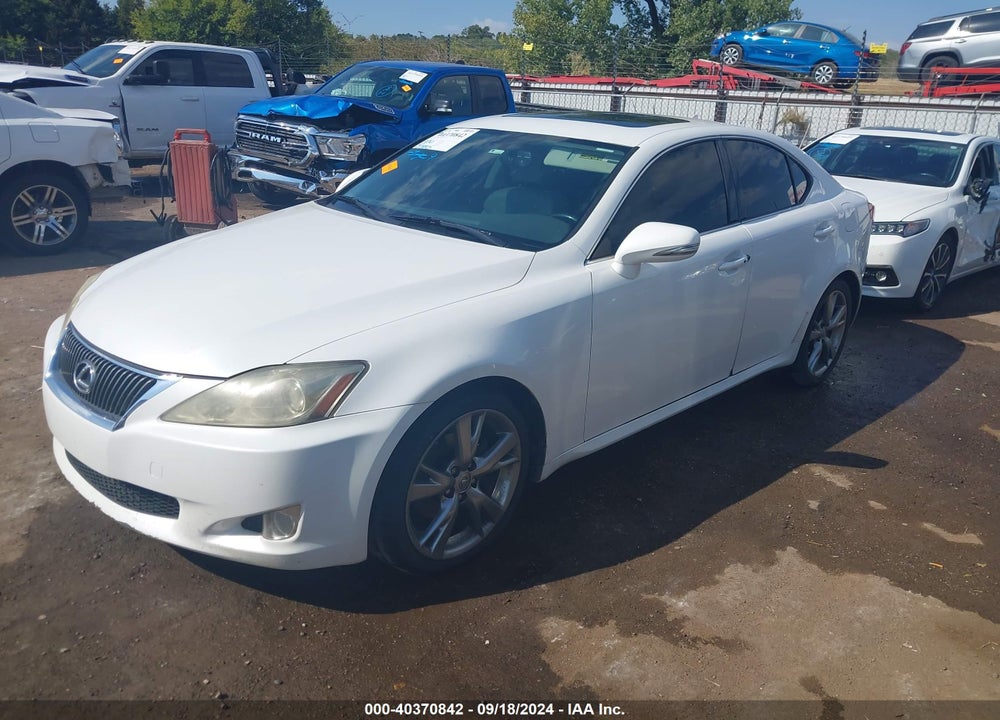2010 LEXUS IS 250 VIN: JTHBF5C29A5116057