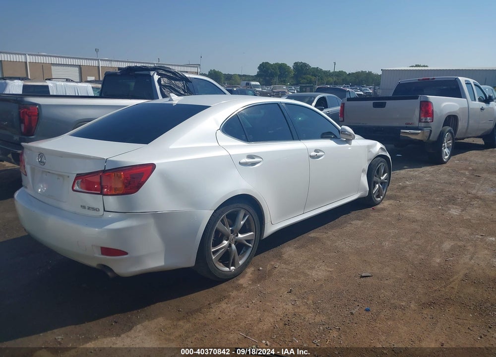 2010 LEXUS IS 250 VIN: JTHBF5C29A5116057