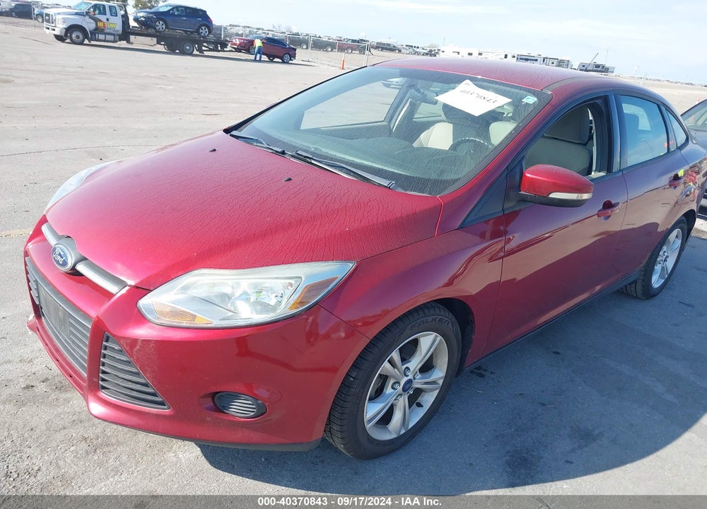 2014 FORD FOCUS SE VIN: 1FADP3F28EL406689