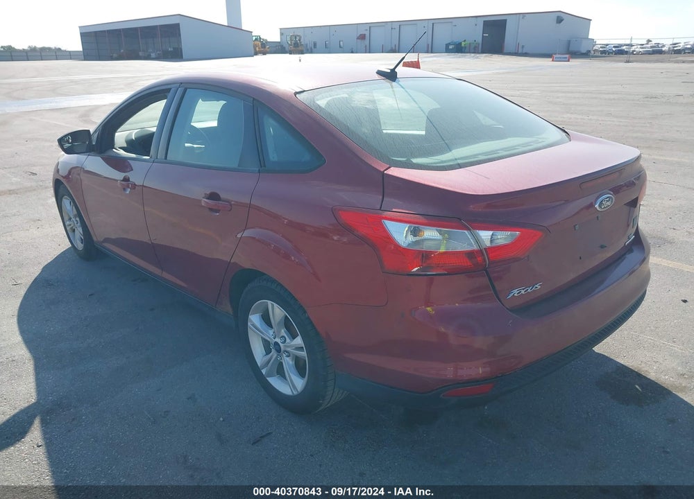 2014 FORD FOCUS SE VIN: 1FADP3F28EL406689