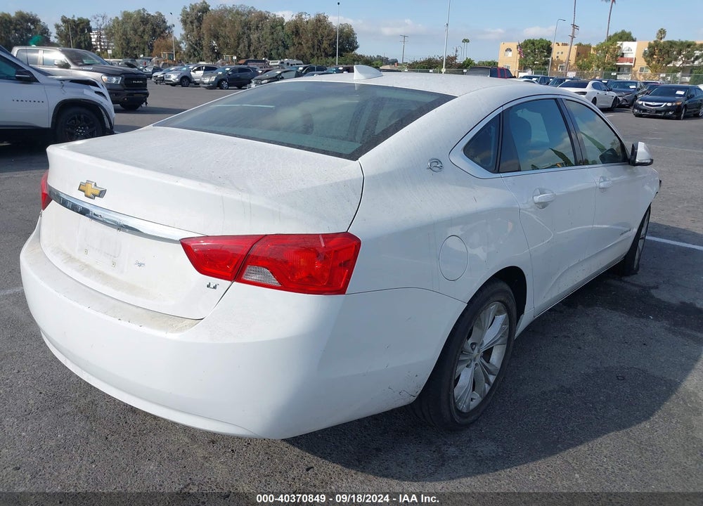 2015 CHEVROLET IMPALA 2LT VIN: 2G1125S36F9164282