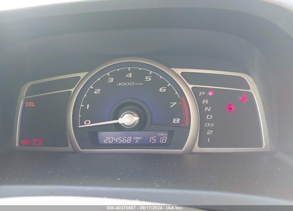 2007 HONDA CIVIC VIN: 1HGFA16837L111999
