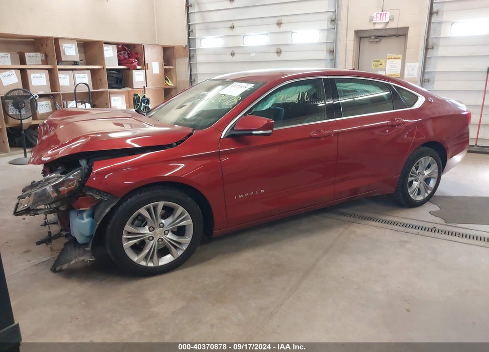 2014 CHEVROLET IMPALA 2LT VIN: 2G1125S33E9173472