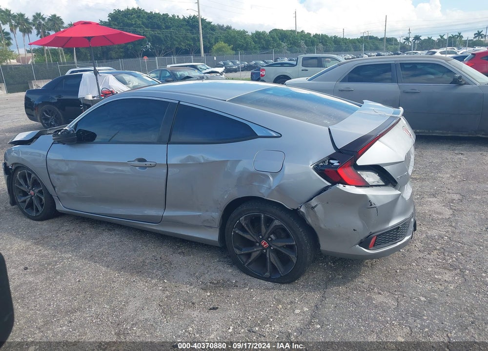 2019 HONDA CIVIC VIN: 2HGFC4B89KH309302