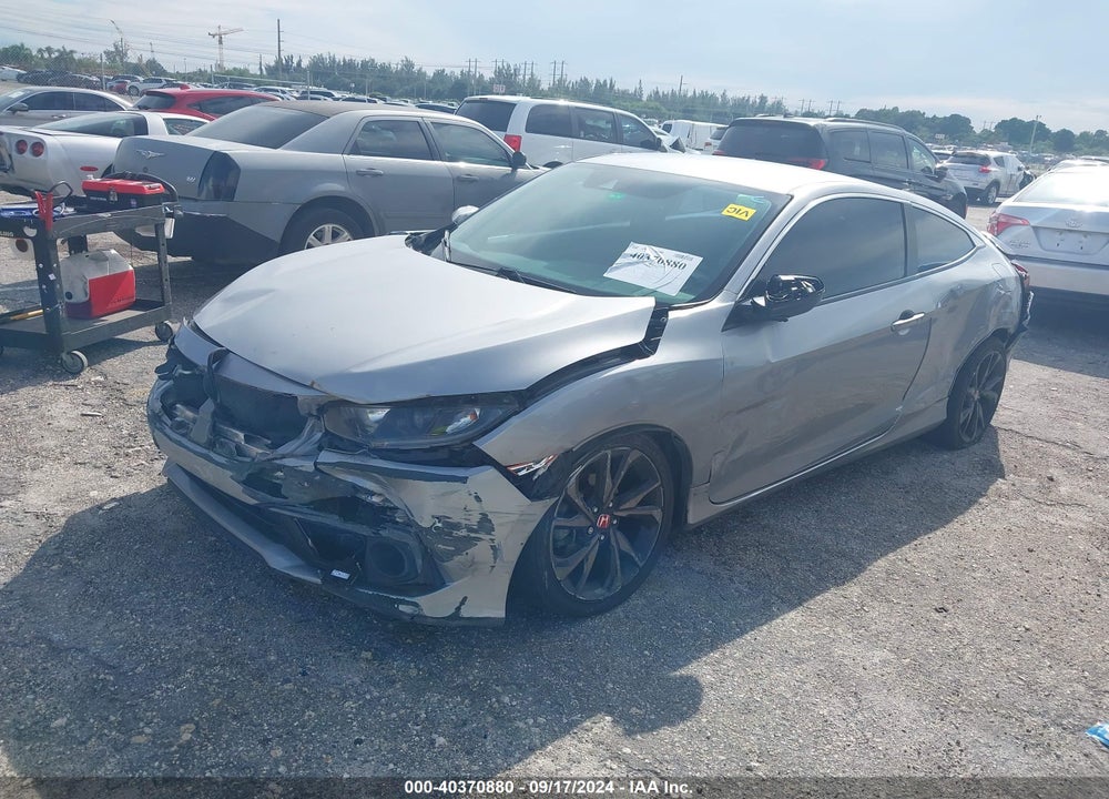 2019 HONDA CIVIC VIN: 2HGFC4B89KH309302