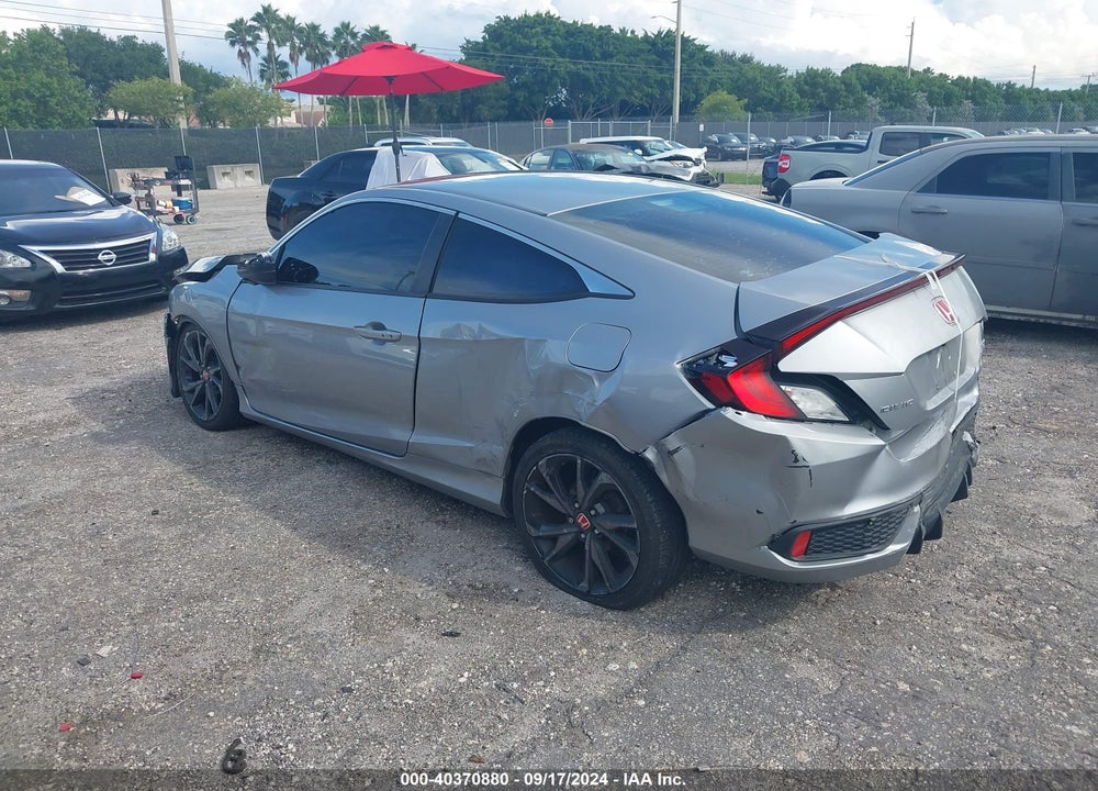 2019 HONDA CIVIC VIN: 2HGFC4B89KH309302