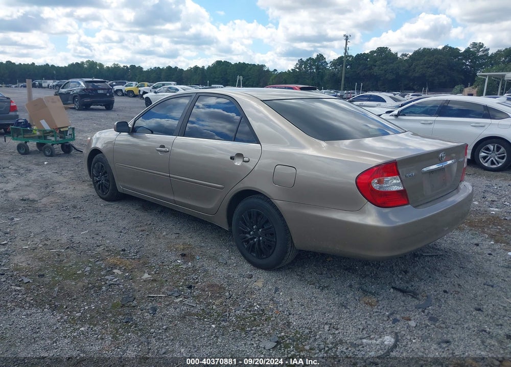 2003 TOYOTA CAMRY LE VIN: 4T1BE32K53U246724