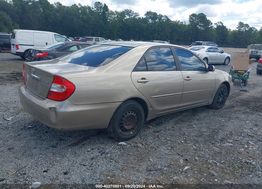 2003 TOYOTA CAMRY LE VIN: 4T1BE32K53U246724