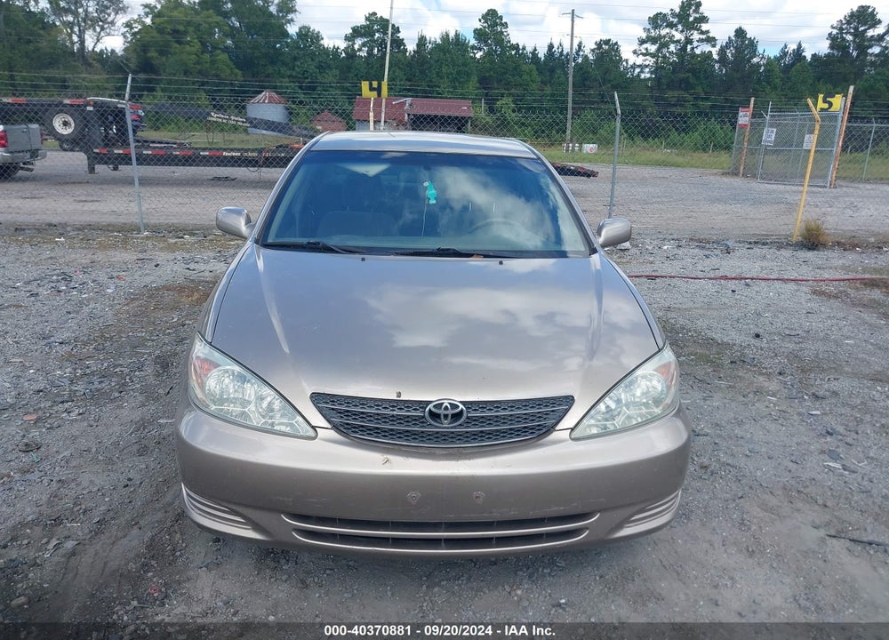 2003 TOYOTA CAMRY LE VIN: 4T1BE32K53U246724