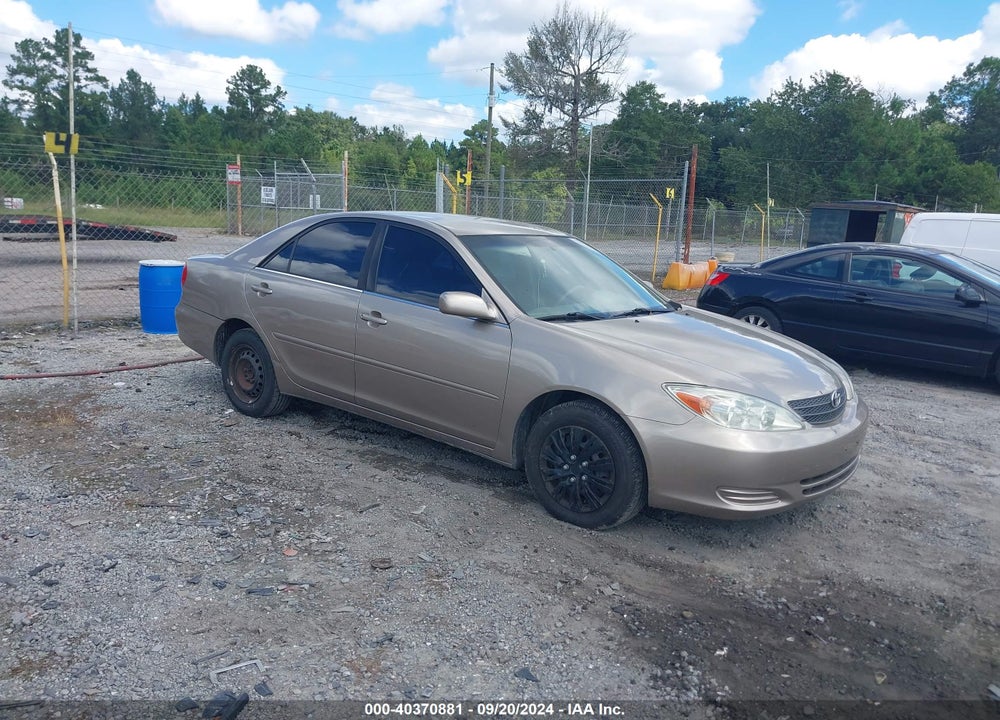 2003 TOYOTA CAMRY LE VIN: 4T1BE32K53U246724