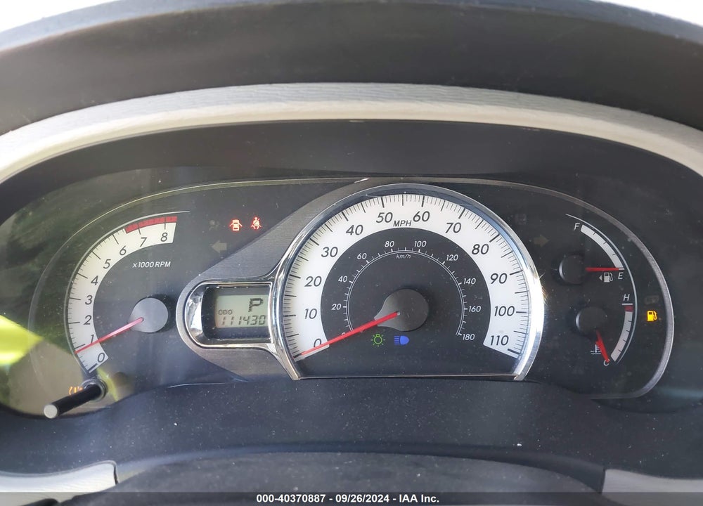 2011 TOYOTA SIENNA SE VIN: 5TDXK3DC3BS164647