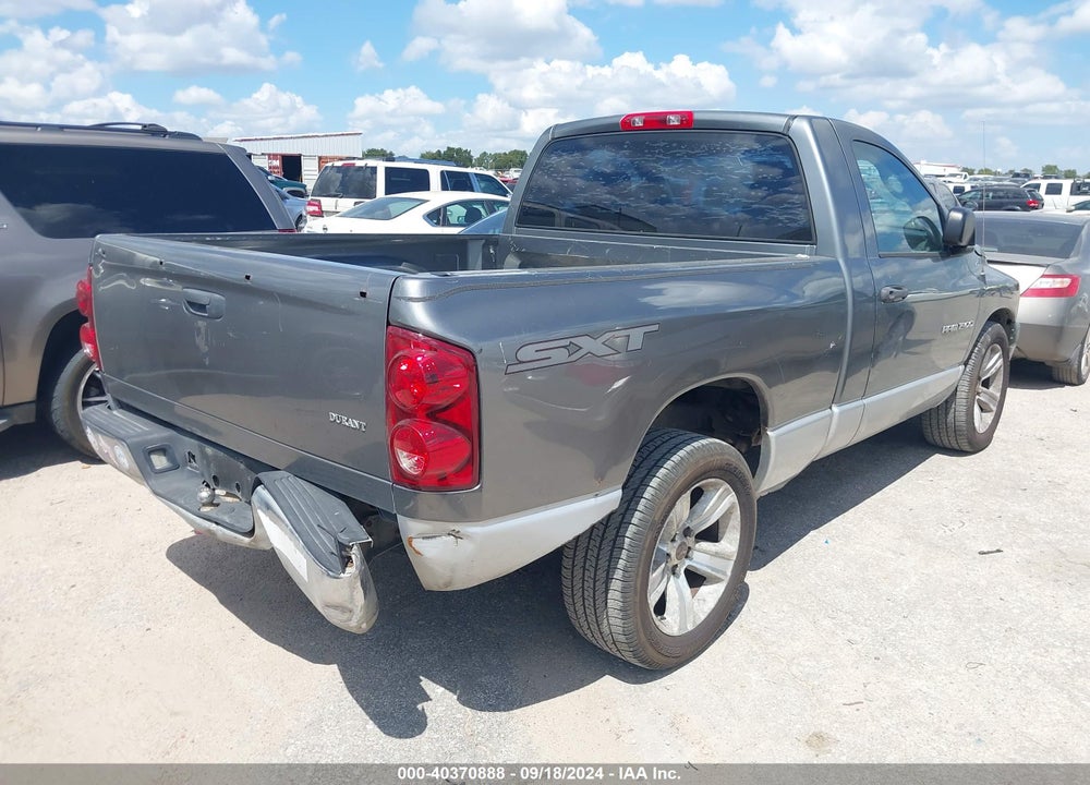 2007 DODGE RAM 1500 ST VIN: 1D7HA16KX7J592712