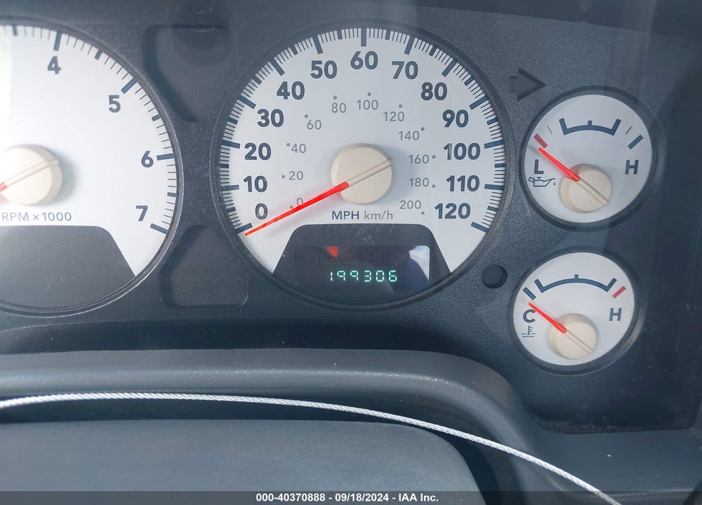 2007 DODGE RAM 1500 ST VIN: 1D7HA16KX7J592712