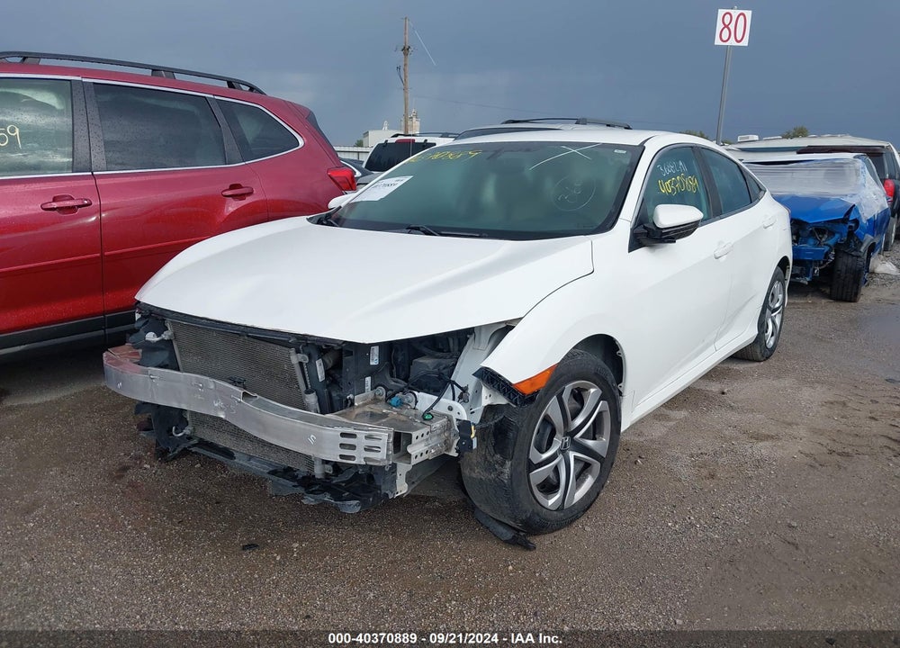2016 HONDA CIVIC LX VIN: 19XFC2F53GE015707