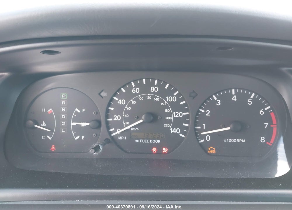 2001 TOYOTA CAMRY LE VIN: 4T1BG22K01U034556