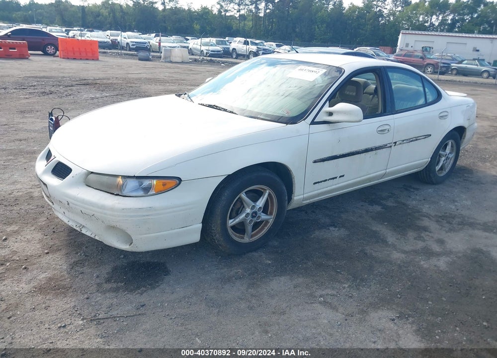 2002 PONTIAC GRAND PRIX SE VIN: 1G2WK52J22F290320