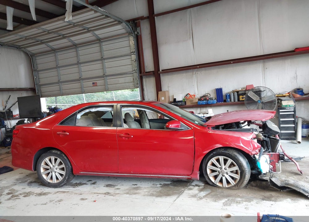 2012 TOYOTA CAMRY XLE VIN: 4T1BF1FK9CU589452