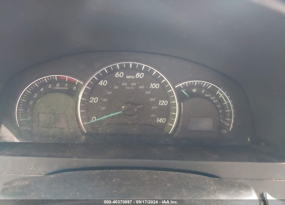 2012 TOYOTA CAMRY XLE VIN: 4T1BF1FK9CU589452