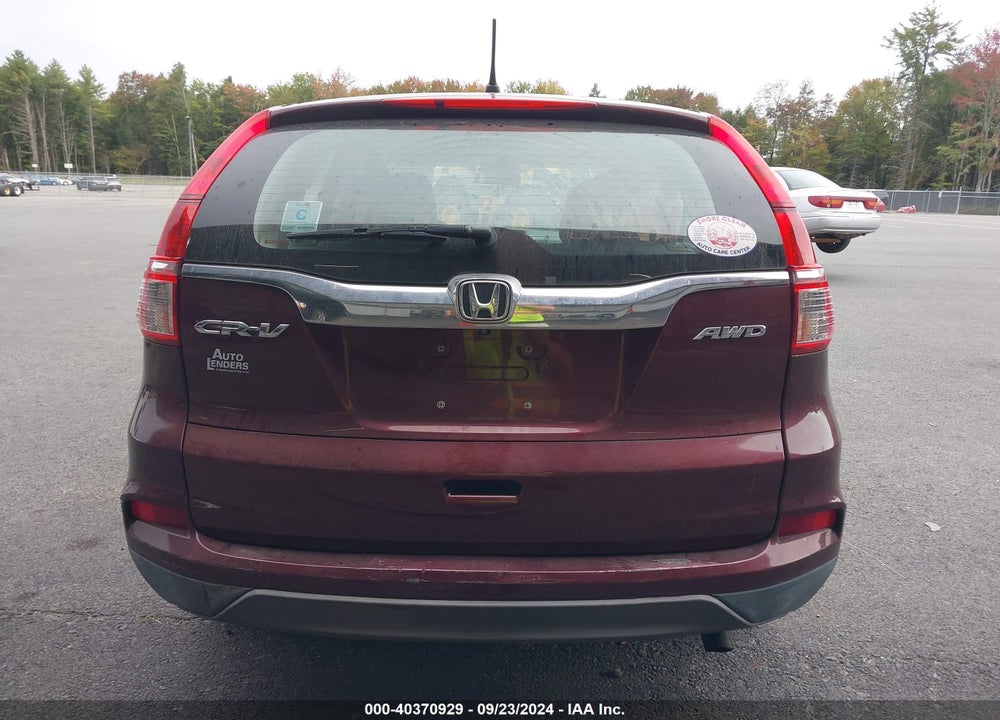 2015 HONDA CR-V LX VIN: 2HKRM4H31FH604766