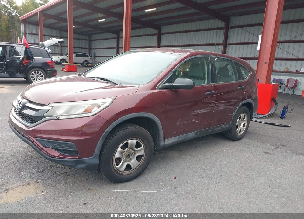 2015 HONDA CR-V LX VIN: 2HKRM4H31FH604766