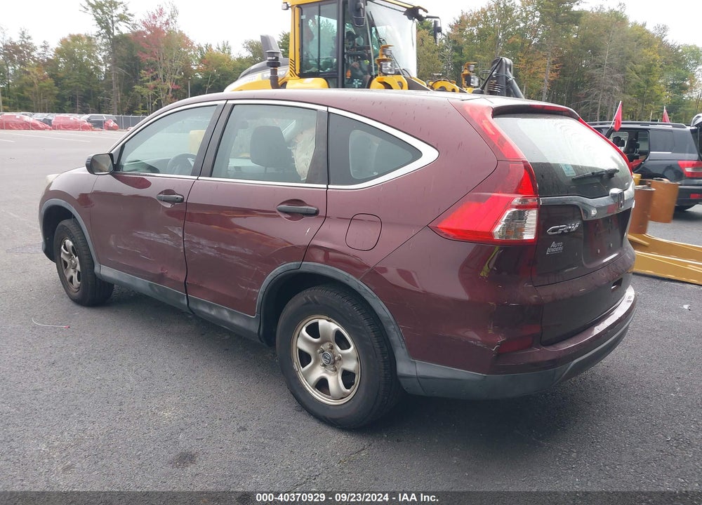 2015 HONDA CR-V LX VIN: 2HKRM4H31FH604766