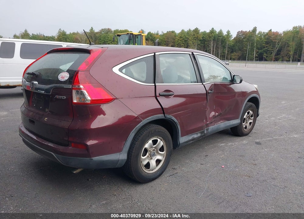 2015 HONDA CR-V LX VIN: 2HKRM4H31FH604766