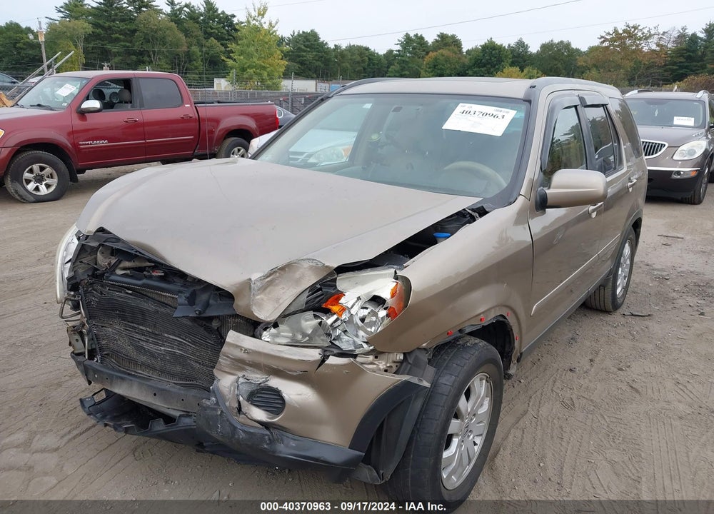 2006 HONDA CR-V SE VIN: SHSRD789X6U432430