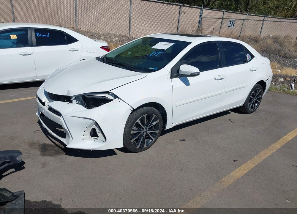 2017 TOYOTA COROLLA SE VIN: 2T1BURHE1HC777189