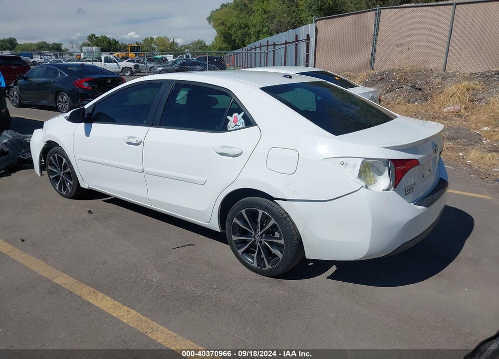 2017 TOYOTA COROLLA SE VIN: 2T1BURHE1HC777189