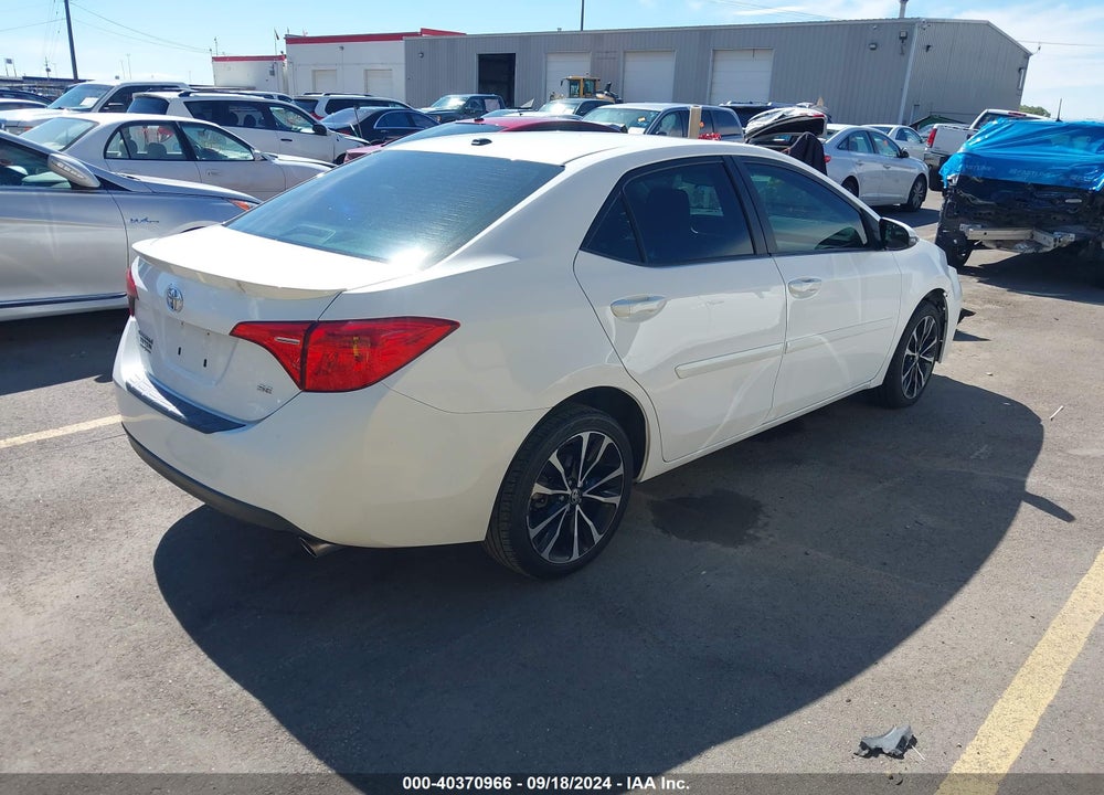 2017 TOYOTA COROLLA SE VIN: 2T1BURHE1HC777189