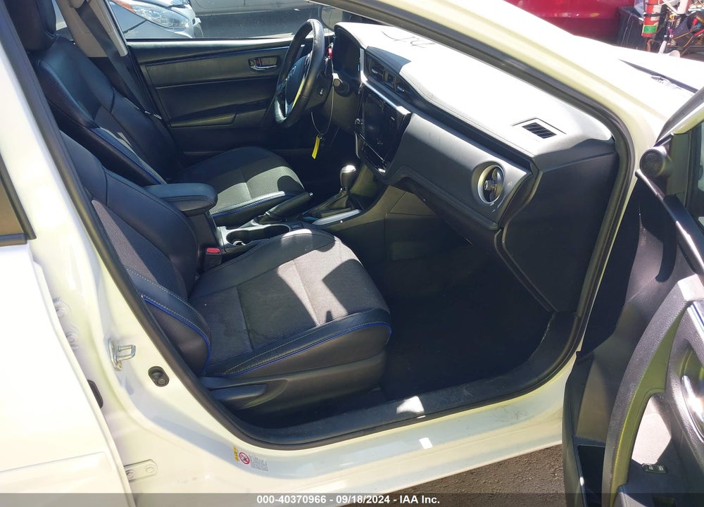 2017 TOYOTA COROLLA SE VIN: 2T1BURHE1HC777189