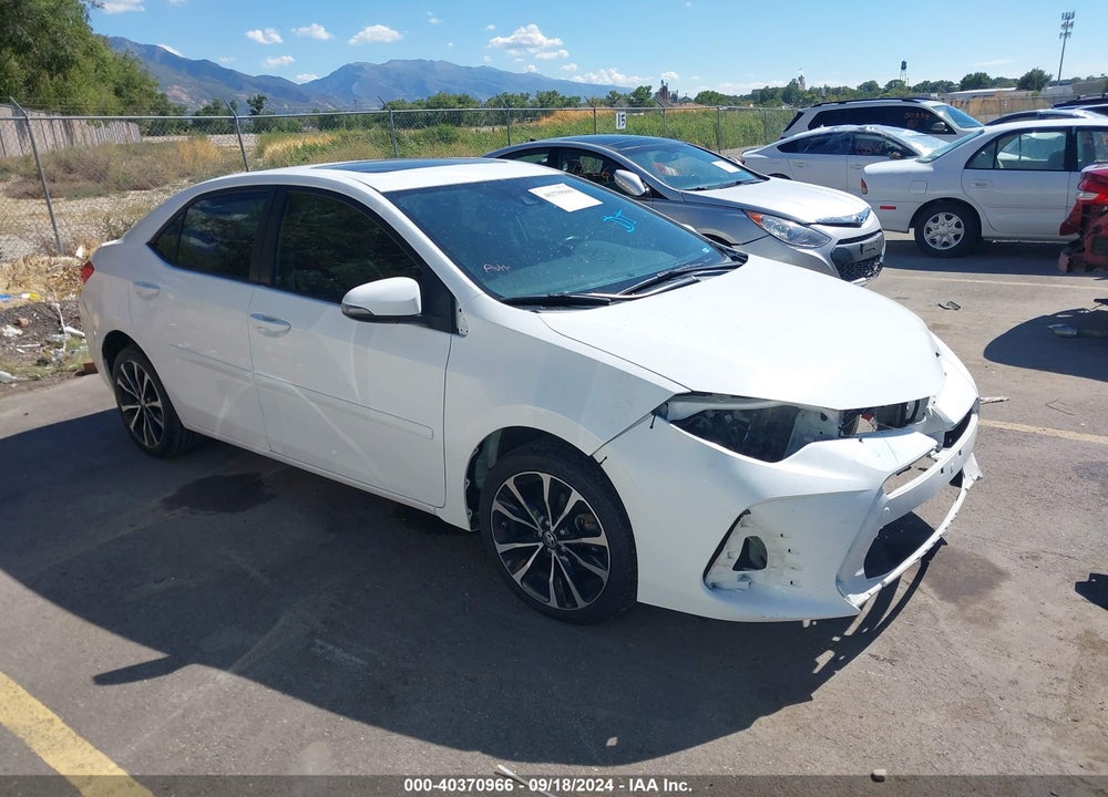 2017 TOYOTA COROLLA SE VIN: 2T1BURHE1HC777189