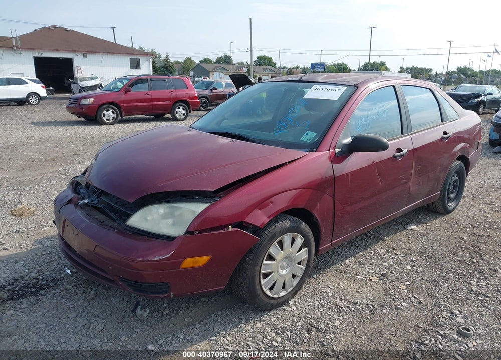 2006 FORD FOCUS ZX4 VIN: 1FAFP34N76W124307