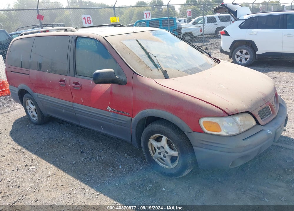 1999 PONTIAC MONTANA VIN: 1GMDX03E6XD108528