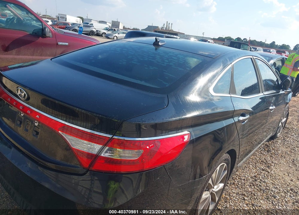2016 HYUNDAI AZERA VIN: KMHFG4JG9GA569440