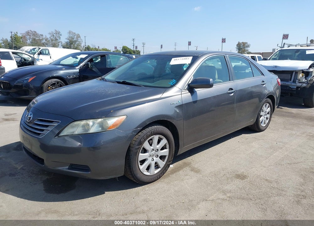 2007 TOYOTA CAMRY HYBRID VIN: JTNBB46K873038230