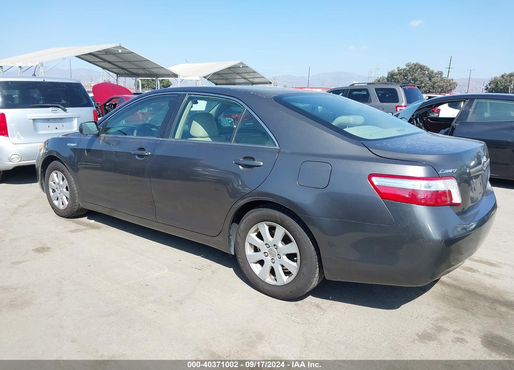 2007 TOYOTA CAMRY HYBRID VIN: JTNBB46K873038230