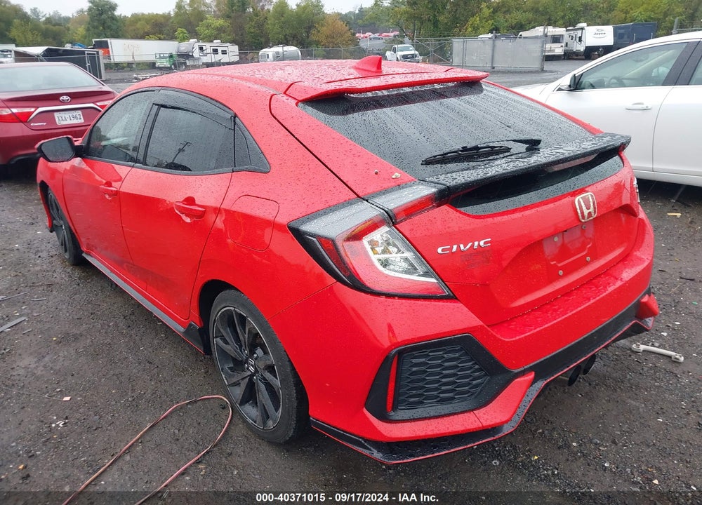 2018 HONDA CIVIC SPORT VIN: SHHFK7H43JU237748