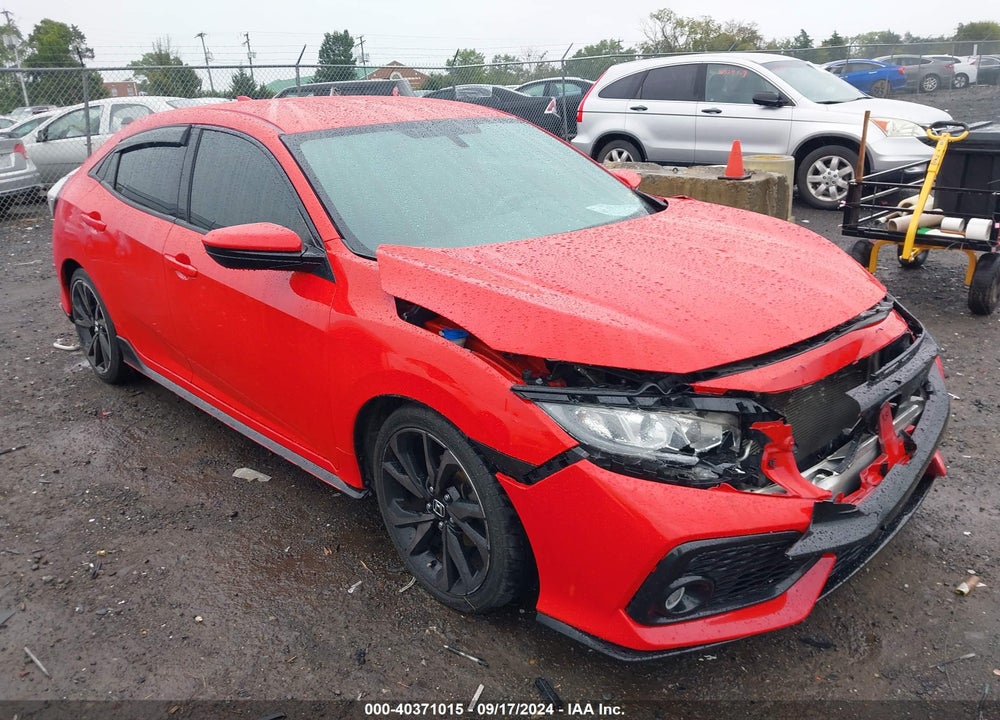 2018 HONDA CIVIC SPORT VIN: SHHFK7H43JU237748