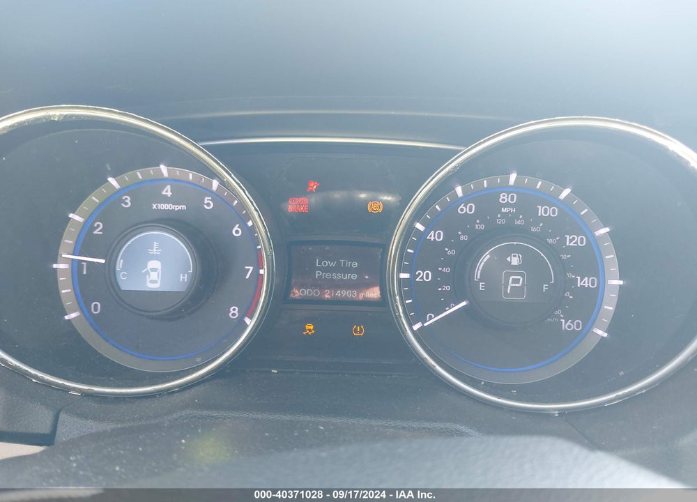 2013 HYUNDAI SONATA GLS VIN: 5NPEB4AC8DH517426