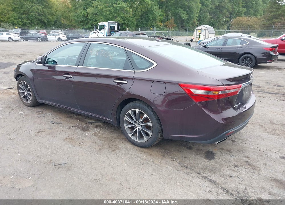 2016 TOYOTA AVALON XLE VIN: 4T1BK1EB3GU214143