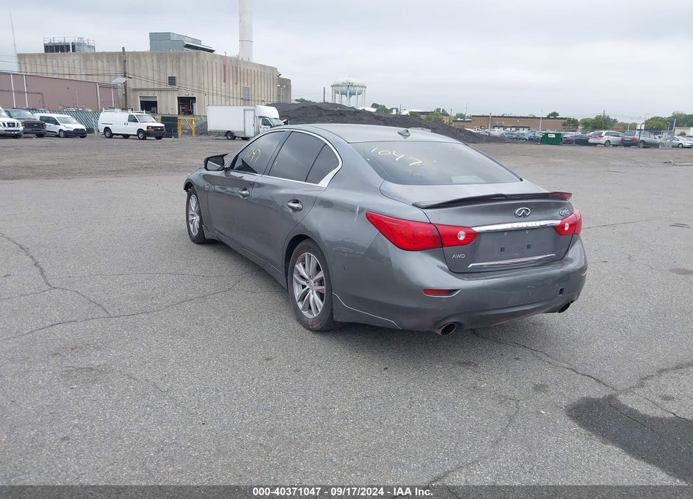 2014 INFINITI Q50 PREMIUM VIN: JN1BV7AR2EM686867