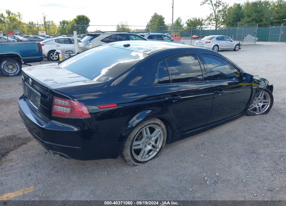2008 ACURA TL 3.2 VIN: 19UUA66248A007048
