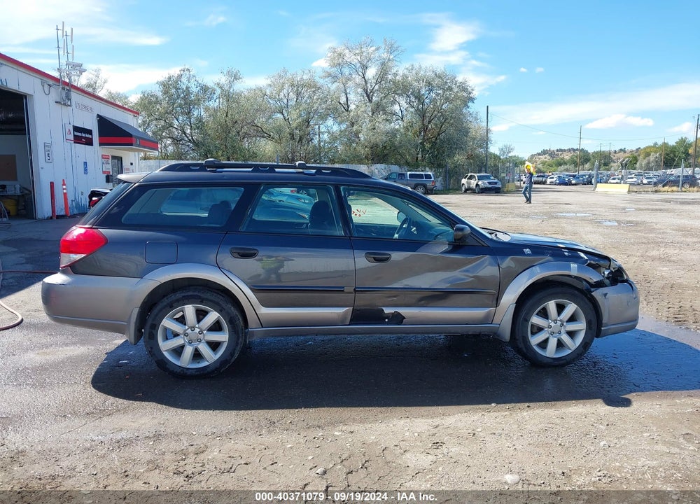 2009 SUBARU OUTBACK 2.5I VIN: 4S4BP61C797318259