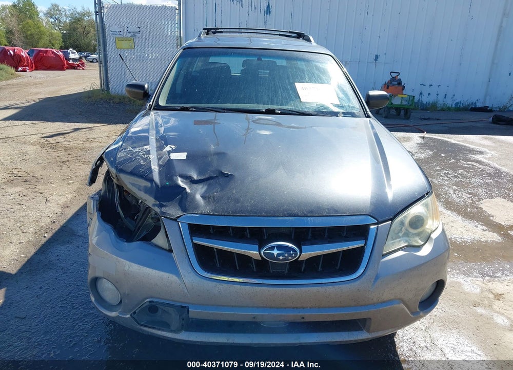 2009 SUBARU OUTBACK 2.5I VIN: 4S4BP61C797318259