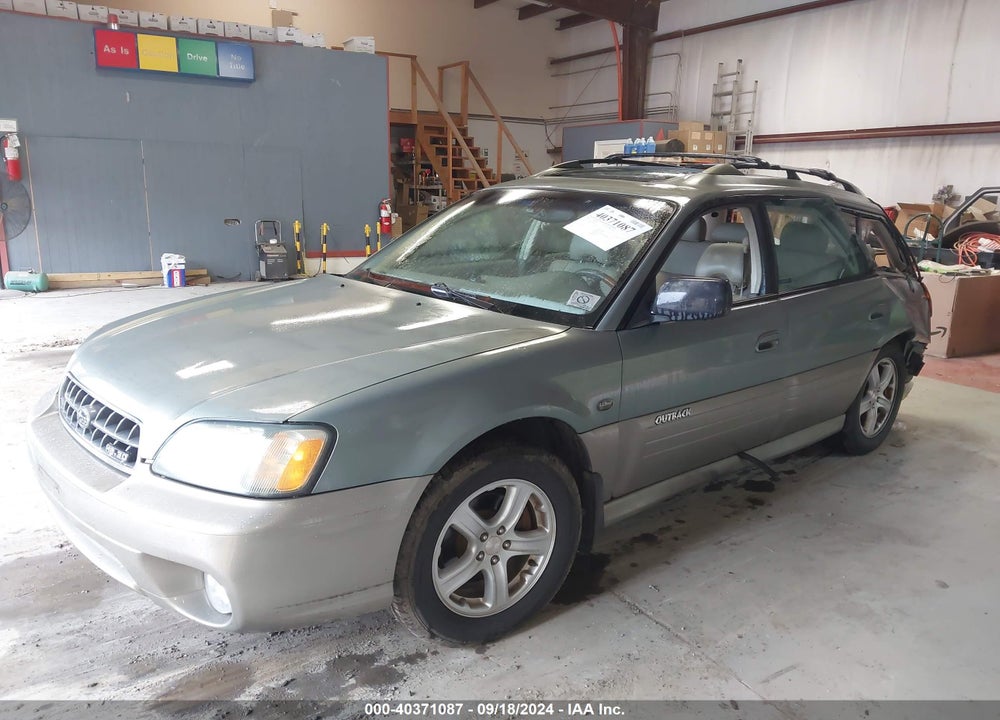 2004 SUBARU OUTBACK H6-3.0 L.L. BEAN EDITION VIN: 4S3BH806947608679